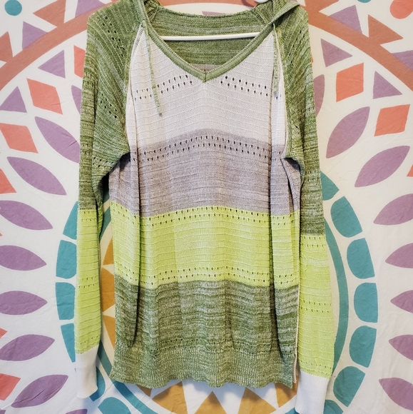 🍭 3 x $25* Light-weight Green athleisure Sweater - Picture 7 of 7